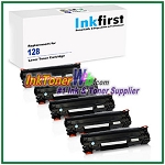 Canon 128 Compatible Toner Cartridges - 5 Piece - Inkfirst®