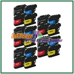 Brother LC203XL Compatible ink Cartridges - 20 Piece Combo