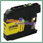 Brother LC203Y XL Compatible Yellow ink Cartridge