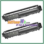 Brother TN-221BK Compatible Black Toner Cartridges - 2 Piece