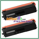Brother TN-433BK Compatible Black Toner Cartridge -2 Piece