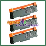 Brother TN660 High Yield Compatible Toner Cartridge - 3 Piece 