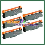 Brother TN660 High Yield Compatible Toner Cartridge - 5 Piece 