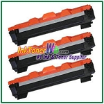 Brother TN1030 TN1060 Compatible Toner Cartridge - 3 Piece