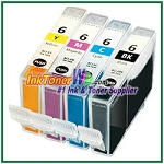 Canon BCI-6 Compatible ink Cartridges - 4 Piece Combo