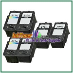 Canon PG-210XL CL-211XL Compatible ink Cartridges - 6 Piece Combo