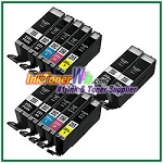 Canon PGI-250XL CLI-251XL Compatible ink Cartridges - 12 Piece Combo