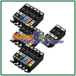 Canon PGI-250XL CLI-251XL Compatible ink Cartridges - 17 Piece Combo