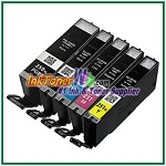 Canon PGI-250XL CLI-251XL Compatible ink Cartridges - 5 Piece Combo