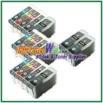 Canon PGI-5 CLI-8 Compatible ink Cartridges - 17 Piece Combo