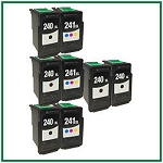 Canon PG-240XL CL-241XL Compatible ink Cartridges - 8 Piece Combo
