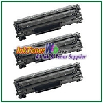 Canon 128 Compatible Toner Cartridges - 3 Piece 