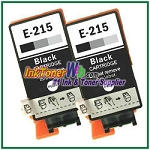 Epson 215 T215120 Compatible Black ink Cartridge -2 Piece