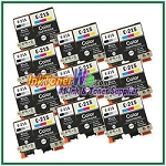 Epson 215 T215120 & T215530 Compatible ink Cartridges - 20 Piece Combo
