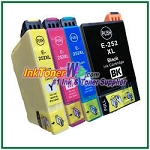Epson 252XL T252XL120-T252XL420 Compatible ink Cartridges - 4 Piece Combo