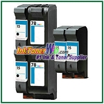 HP 15 78 Compatible ink Cartridges - 6 Piece Combo