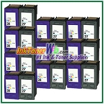 HP 27 28 Compatible ink Cartridges - 20 Piece Combo
