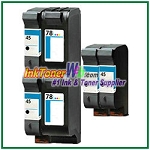 HP 45 78 Compatible ink Cartridges - 6 Piece Combo
