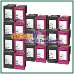 HP 60XL Compatible ink Cartridges - 20 Piece Combo