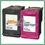 HP 60XL Compatible ink Cartridges - 2 Piece Combo