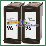 HP 96 C8767WN Compatible Black ink Cartridge -2 Piece