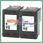 HP 98 C9364WN Compatible Black ink Cartridge -2 Piece