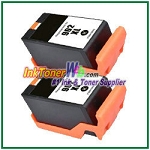 HP 902XL T6M14AN Compatible Black High Yield ink Cartridge  - 2 Piece
