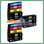 HP 952XL F6U19AN-L0S67AN Compatible ink Cartridges - 10 Piece Combo