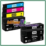 HP 952XL F6U19AN-L0S67AN Compatible ink Cartridges - 6 Piece Combo