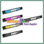 HP 823A 824A CB380-83A Compatible Toner Cartridges - 5 Piece Combo
