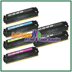 HP 305X / 305A CE410X, CE411-13A Compatible Toner Cartridges - 6 Piece Combo