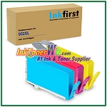HP 902XL T6M02AN-T6M10AN Compatible ink Cartridges - 3 Piece Combo - Inkfirst®