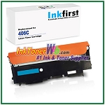 Cyan Toner Cartridge Compatible with Samsung CLP360/365 CLT-C406S - Inkfirst®