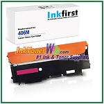 Magenta Toner Cartridge Compatible with Samsung CLP360/365 CLT-M406S - Inkfirst®