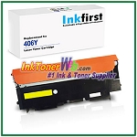 Yellow Toner Cartridge Compatible with Samsung CLP360/365 CLT-Y406S - Inkfirst®