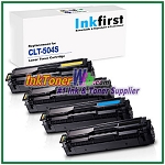 Toner Cartridge Compatible with Samsung CLT-K504S CLT-C504S CLT-M504S CLT-Y504S High Yield - 4 Piece Combo - Inkfirst®