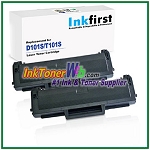 Toner Cartridge Compatible with Samsung MLT-D101S - 2 Piece - Inkfirst®