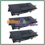   Kyocera Mita TK-3162 Black Compatible Toner Cartridge - 3 Piece Combo 