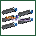 OKI Data 44992405  Compatible Black Toner Cartridge for B401 - 5 Piece