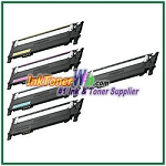 Toner Cartridge Compatible with Samsung CLT-K406S CLT-C406S CLT-M406S CLT-Y406S High Yield - 5 Piece Combo