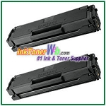 Toner Cartridge Compatible with Samsung MLT-D101S - 2 Piece