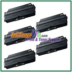 Toner Cartridge Compatible with Samsung MLT-D115L - 5 Piece