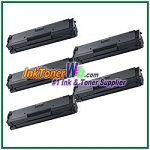 Samsung MLT-D111S Compatible Toner Cartridge- 5 Piece