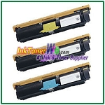 Xerox 113R00693-95 Compatible High Yield Toner Cartridges for Phaser 6120 series - 3 Piece Combo