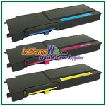 Xerox 106R02744-46 Compatible Color Toner Cartridges for WorkCentre 6655 series - 3 Piece Combo