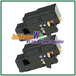Xerox 106R01630 Compatible Black Toner Cartridge for Phaser 6000, 6010 series - 2 Piece