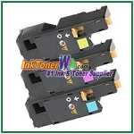 Xerox 106R01627-29 Compatible Toner Cartridges for Phaser 6000, 6010 series - 3 Piece Combo