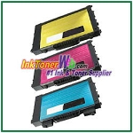Xerox 106R00680-82 Compatible High Yield Toner Cartridges for Phaser 6100 series - 3 Piece Combo